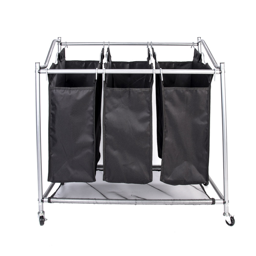 Laundry Cart with 3 Bag