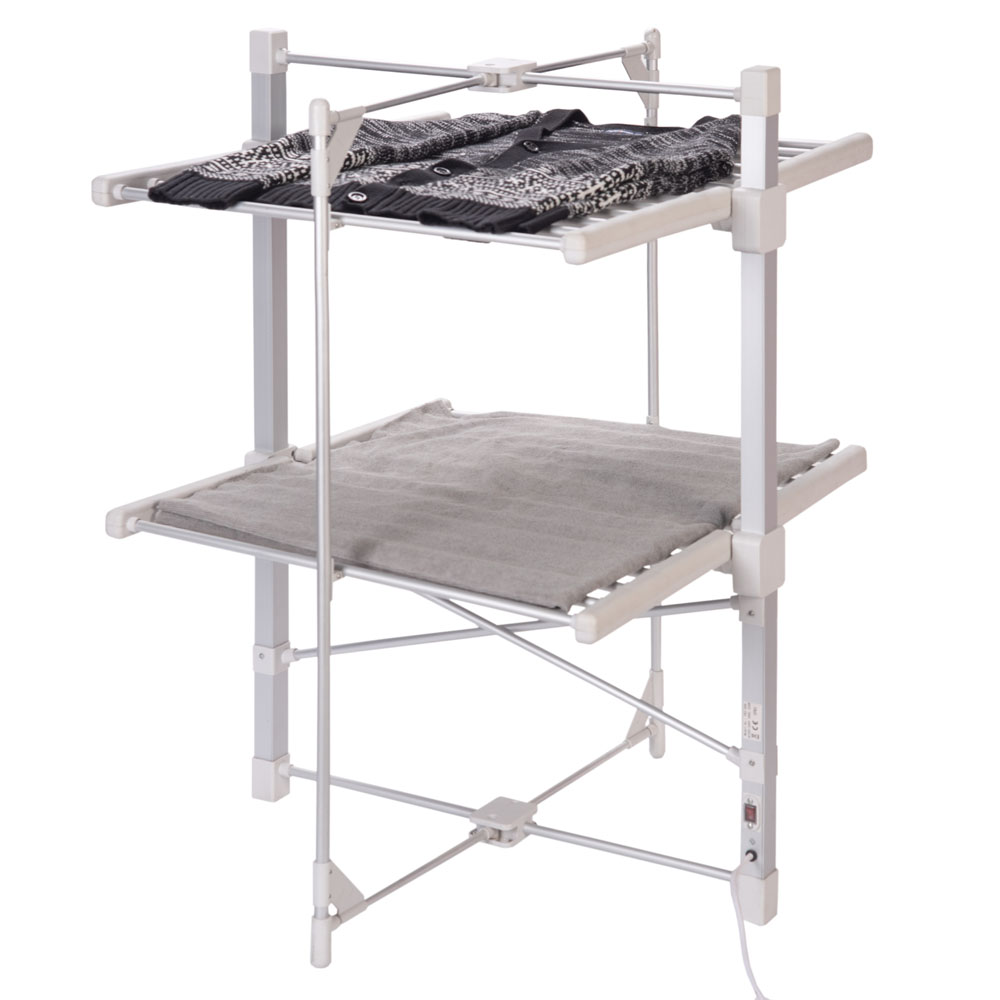 2 Layer Electric Clothes Airer