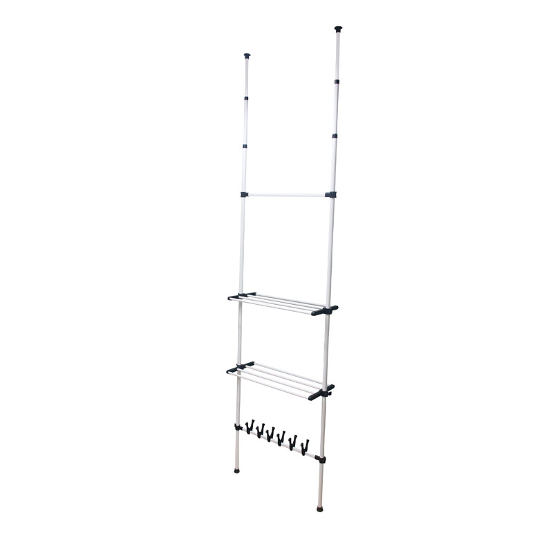 Height-adjustable Telescopic Clothes Rack 