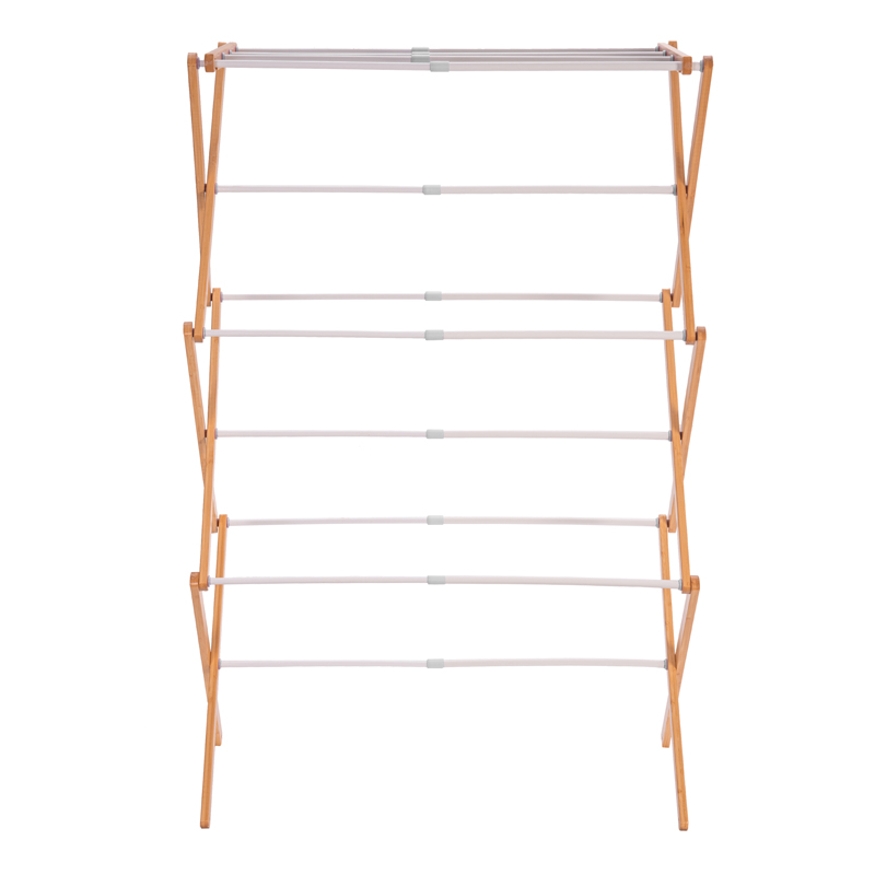 Extendable Clothes Airer - 3 Tier Folding Drying Rack